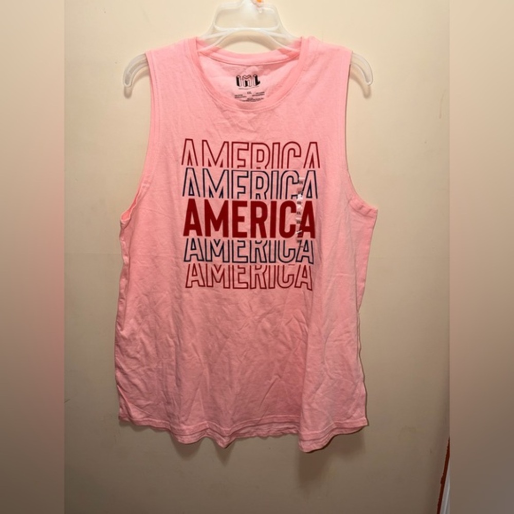 Isaac Morris America Graphic Muscle Tee